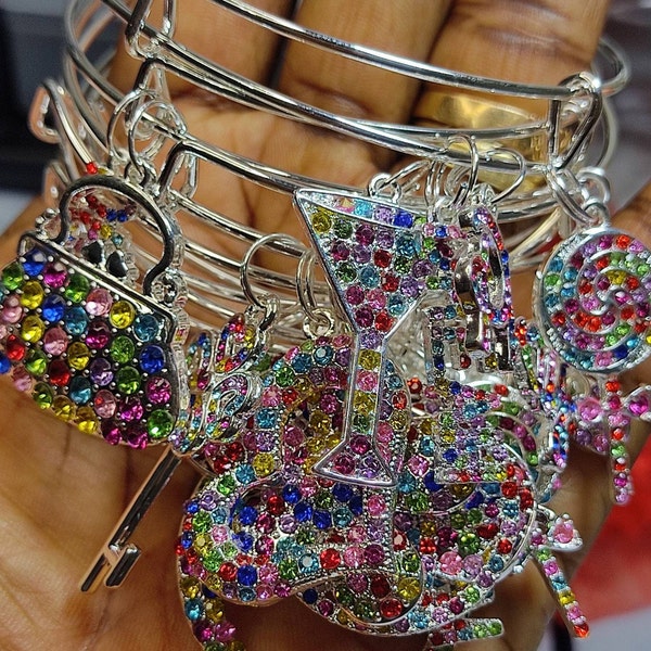 Shining Rainbow Charm Necklace main image 0