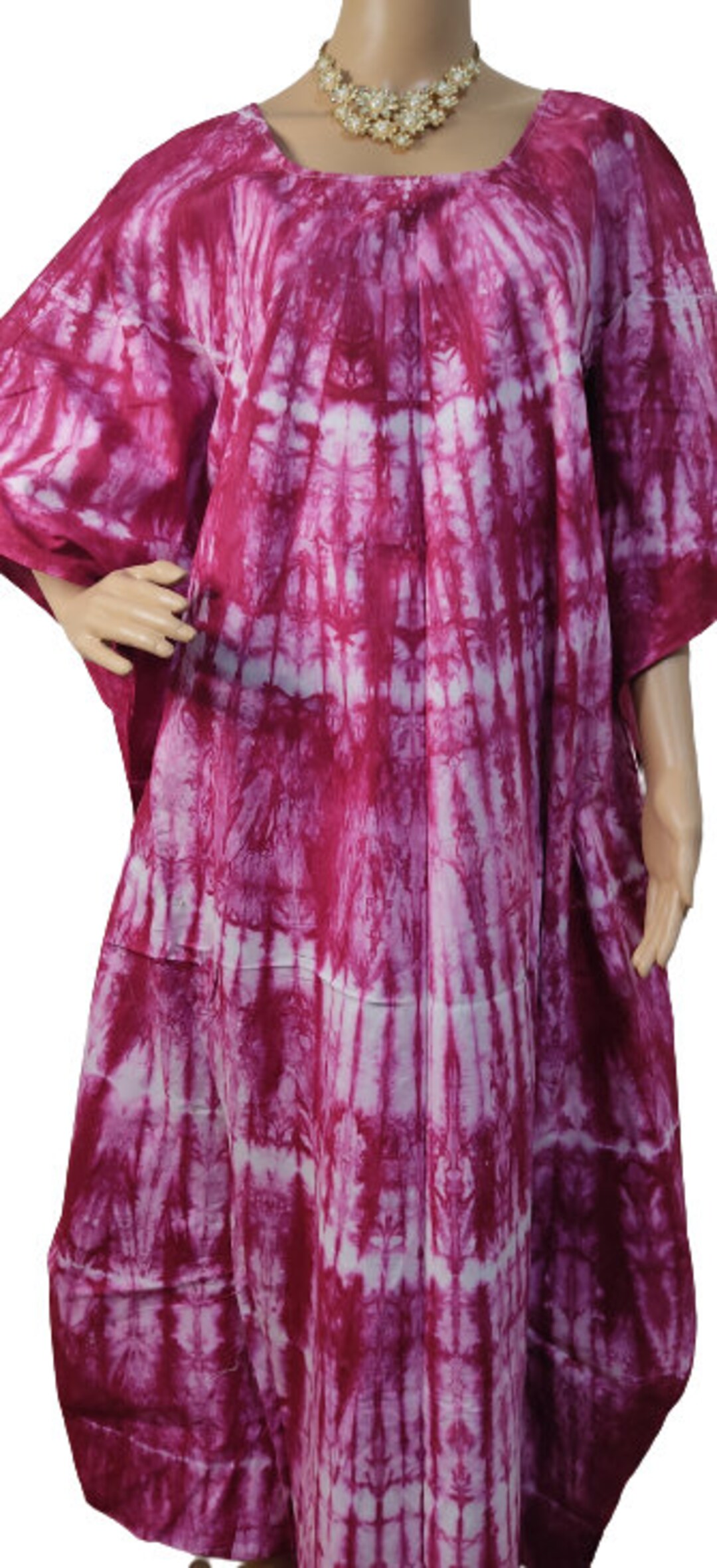 African Fashion Boubou, Maternity Indigo Dress, Adire Dyed Boubou, Maxi