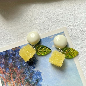 Candy cube earrings |Funky Fruit earrings |Candy dangle earrings | Fruit earrings Australia|Trendy earrings|Cute Earrings |Handmade earrings