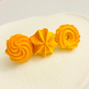 Cute cookie hair clip |Funky Danish  hair clip| Cute kids hair clip |Funky hair clip |Funky food hair clip |unique hair clip for kids