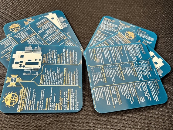 Arduino Programming Language Cheat Sheet