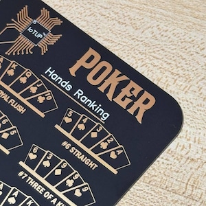 Posavasos para juegos de póker con placa de circuito impreso laminada dorada para decoración de escritorio