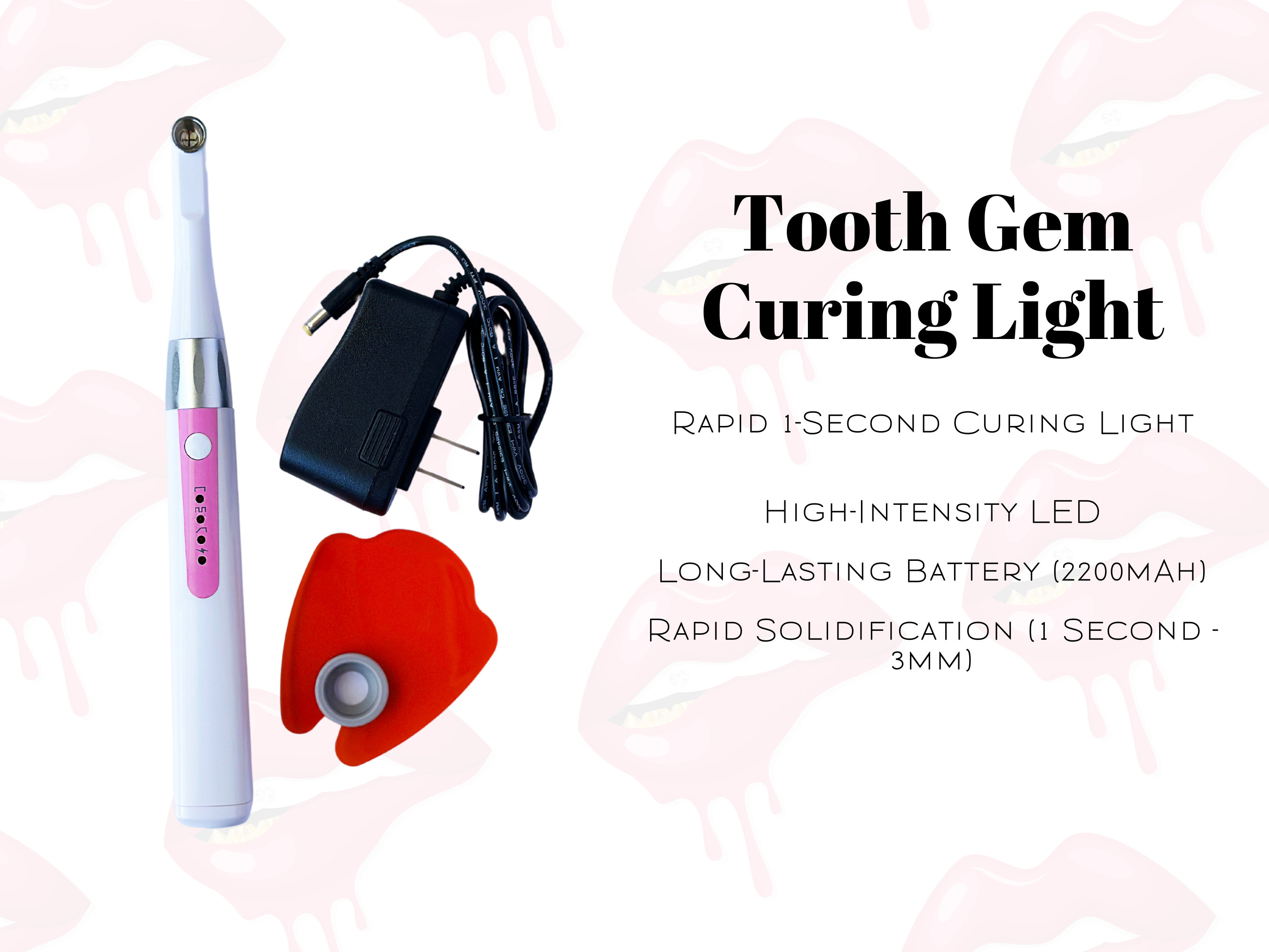 Light-Cure Dental Adhesive, Translucent – Swarovski Tooth Crystals & Tooth  Jewelry