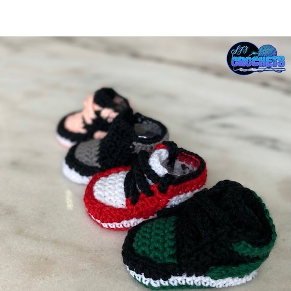 Baby Crochet Sneakers Etsy