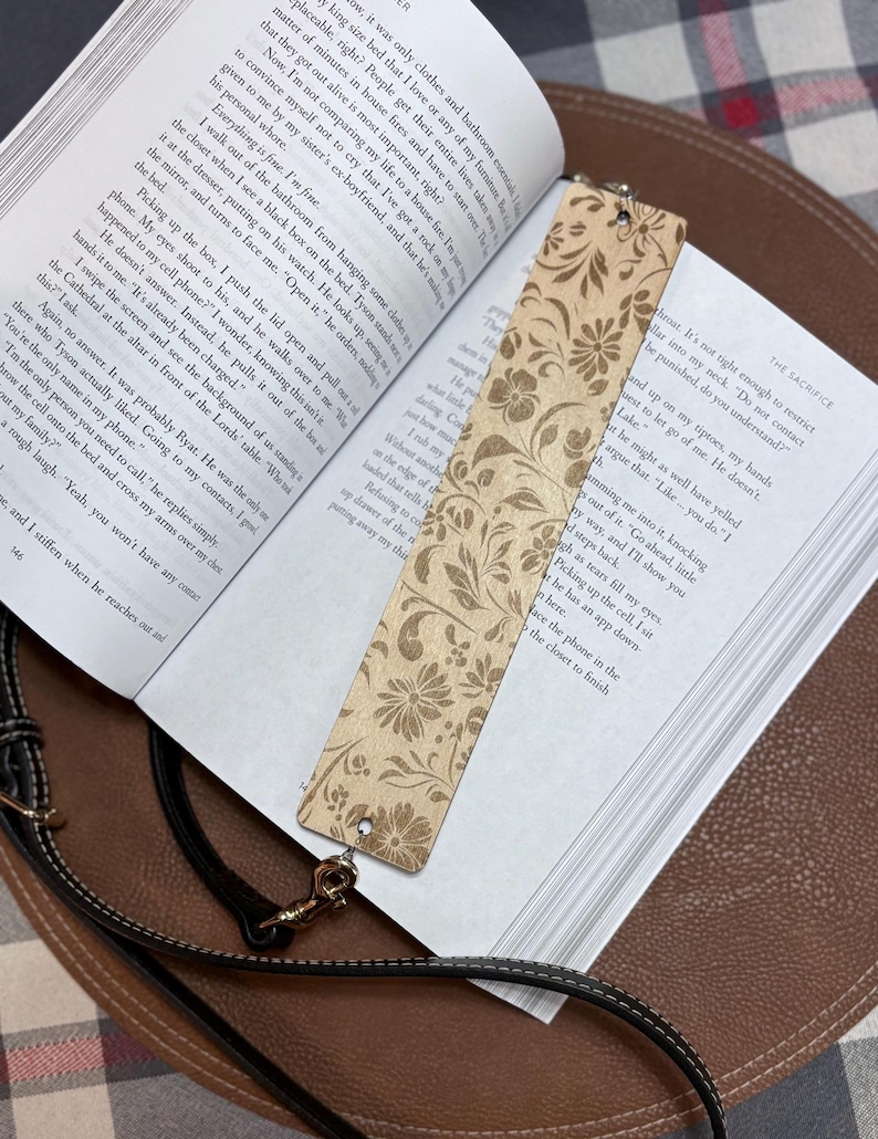 DIGITAL DOWNLOAD Bag Strap Bookmark Purse SVG: Bonus Blank Included ...