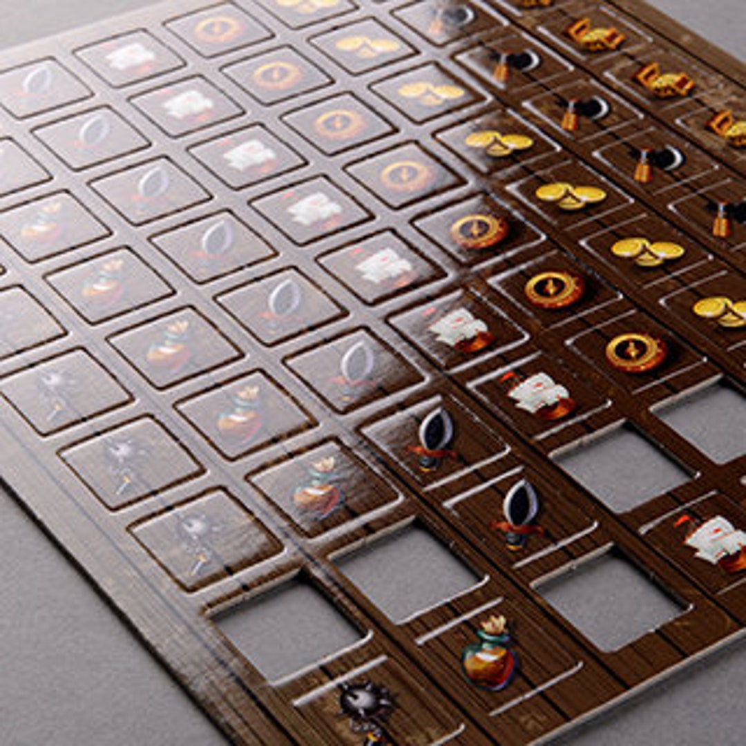 Custom Square Game Tiles Board Game Piece Game Accessories Etsy