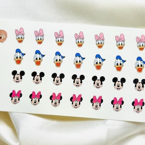 Friends Forever - Hand Crafted Nail art Waterslide Decal