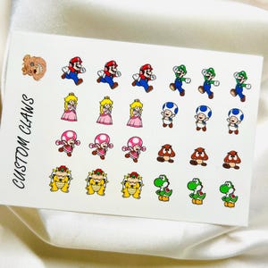 Plumbers - Hand Crafted Nail art Waterslide Decal