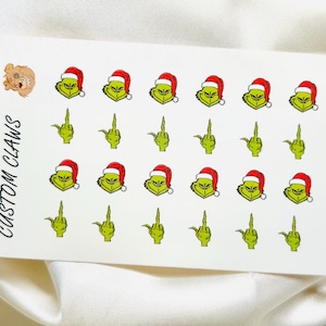 Loathe Entirely - Hand Crafted Nail art Waterslide Decal