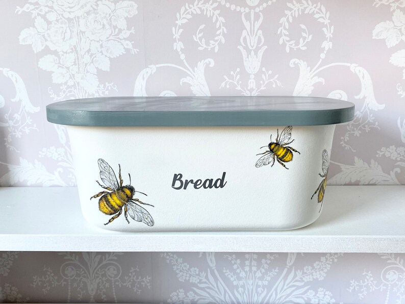 Bumble Bee Bread Bin Etsy UK