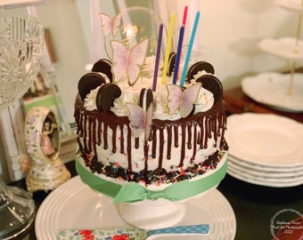 The Oreo Cookie Birthday Cake ! Original Recipe Download