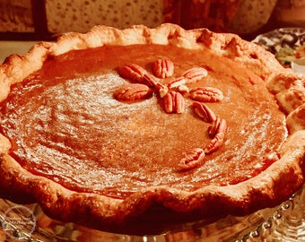 Giving Thanks Pumpkin Pie Original Recipe Download