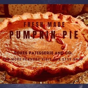 Giving Thanks Pumpkin Pie
