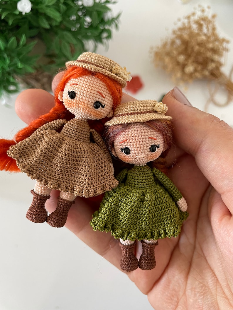 English pattern, Miniature Anne shirley pattern image 4