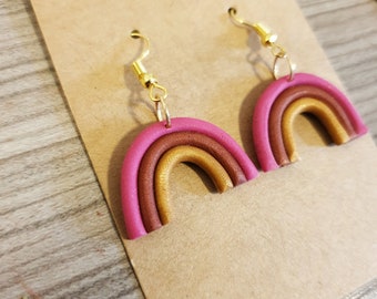 Sunset Rainbow Earrings