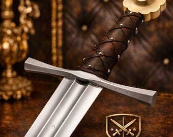Medieval Crusader Sword  Knight Sword Replica Historical Longsword  for  Collector