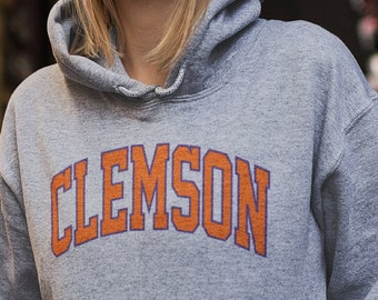 orange clemson sweatshirt