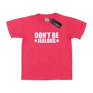 Don't be jealous baby tee (3 colors)