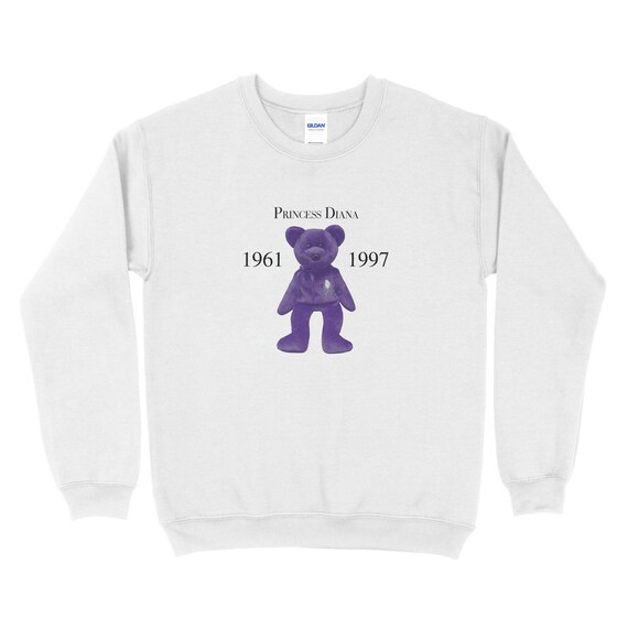 y2kshirts2002 Princess Diana 1961 - 1997 Crewneck Sweatshirt White