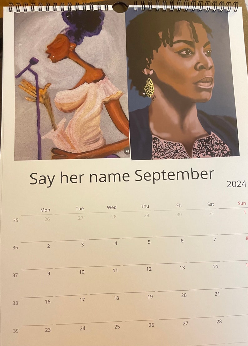 2024 Music Calendar Etsy