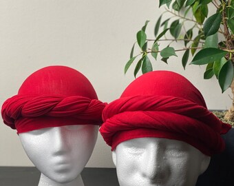 MHDGG Damen Haarreif – 2 Stück, Rot, Mit Großer Schleife, Für Weihnachten, Cosplay & Alltag