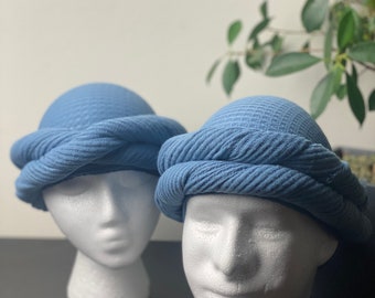 DENIM BLUE TURBAN