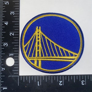 Golden State Warriors Patch Home Town Design 3 3/4 X 3 