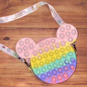 Rainbow Pop It Purse