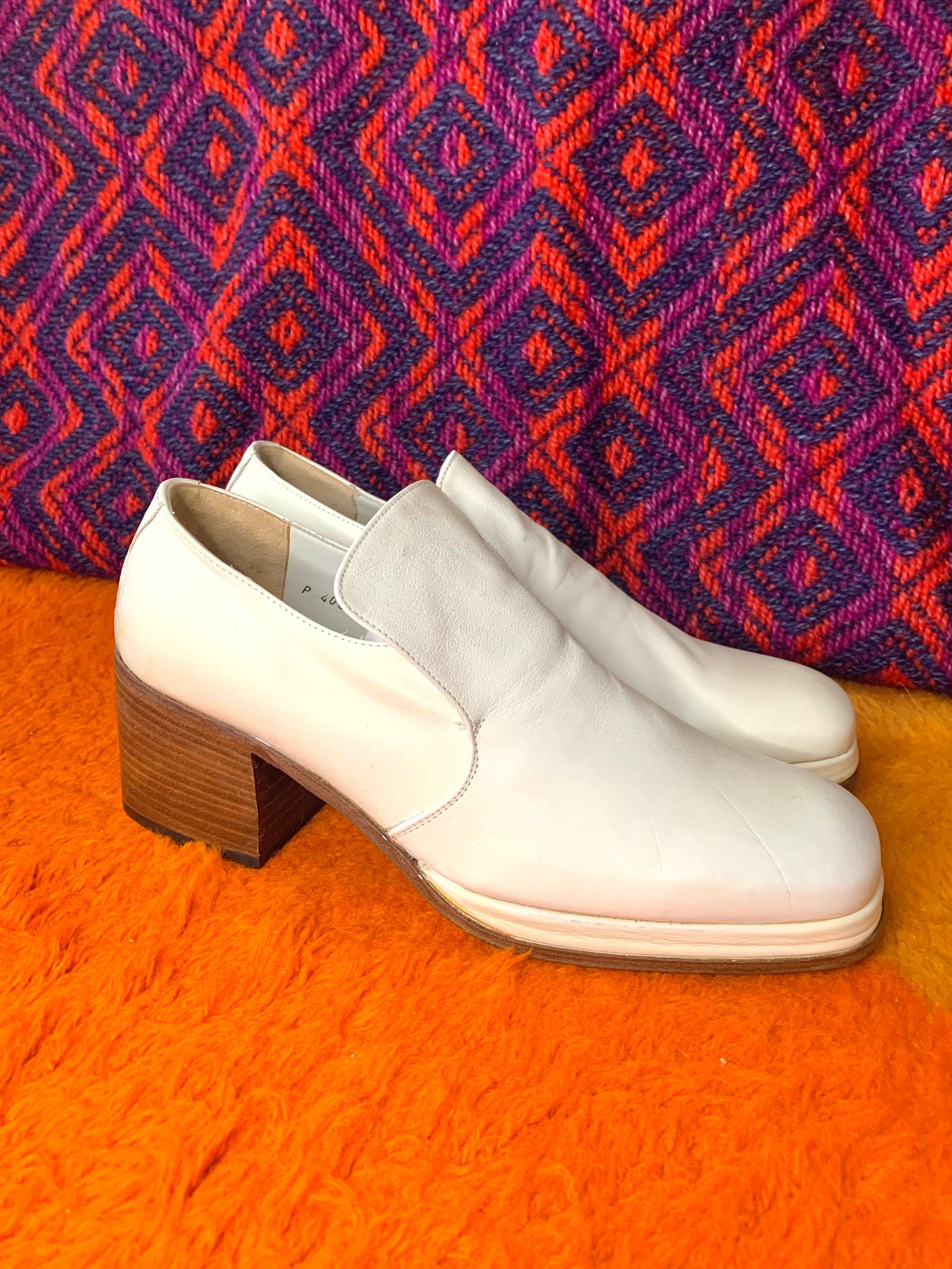 Louis Féraud 70's Original Collector's Platform Shoes -  Israel