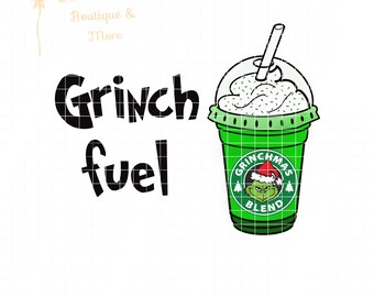 Grinch Brandstof PNG| Sublimatie Print| Sublimatie Download| Digitaal bestand| Digitaal downloaden| Kerstmis PNG