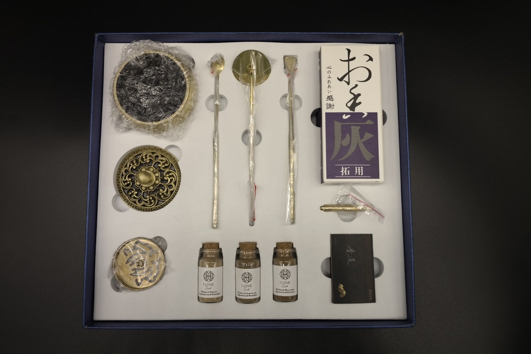 Traditional Incense Preparation Set Etsy