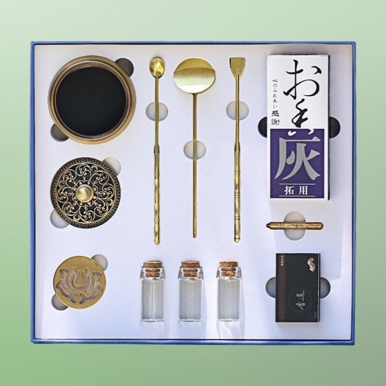 Traditional Incense Preparation Set Etsy