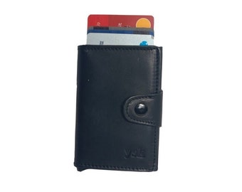 Genuine Leather Wallet / Business Card Holder Automatic Credit Card Wallet