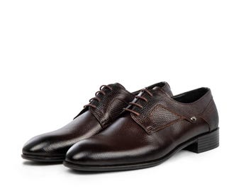 Ducavelli Hop - Men's Brown Genuine Leather Shoes