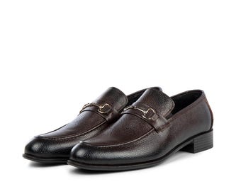 Ducavelli Anchor - Zapatos de piel auténtica marrón para hombre