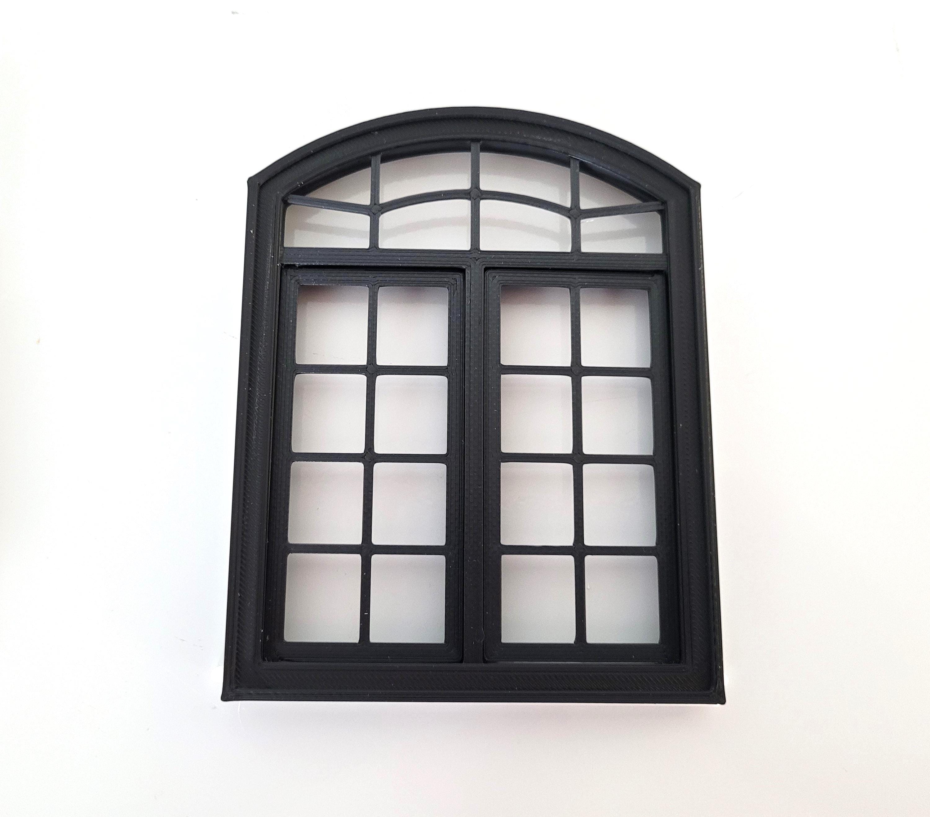 Window Stl Arched Window STL 1 12 Scale Dollhouse Window for 3D Printing - Etsy