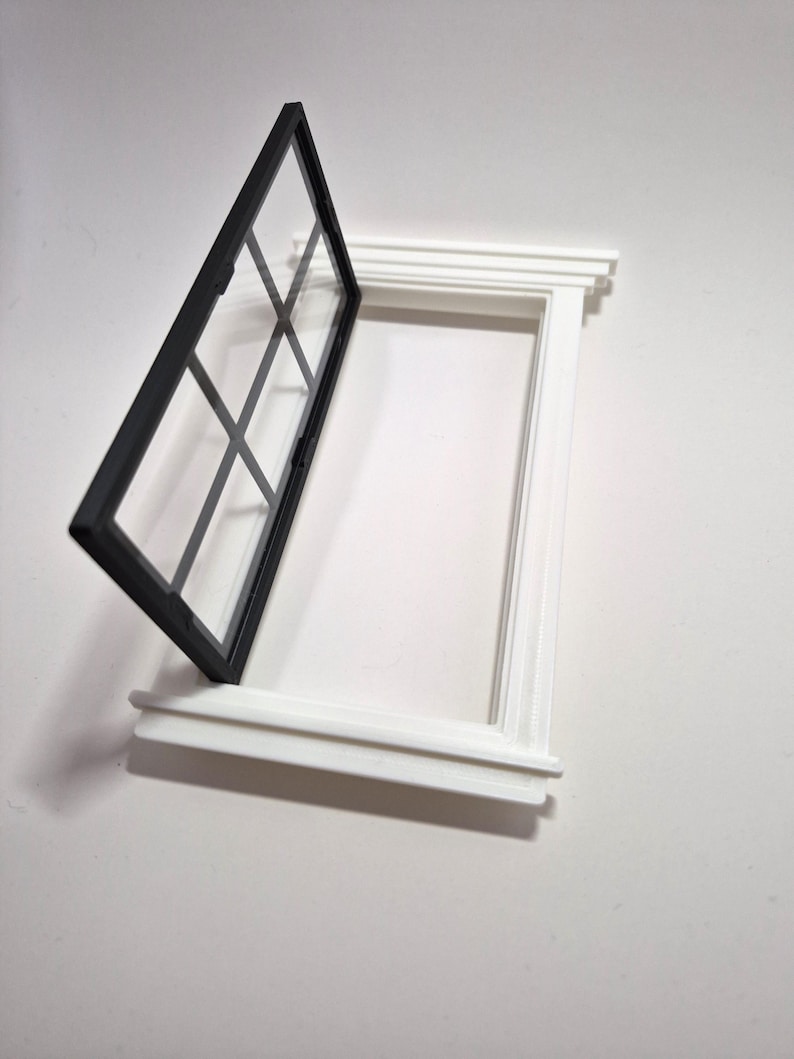 Window Stl Dollhouse Window STL - 1 12 Scale Miniature Window 3D Print Files - Etsy