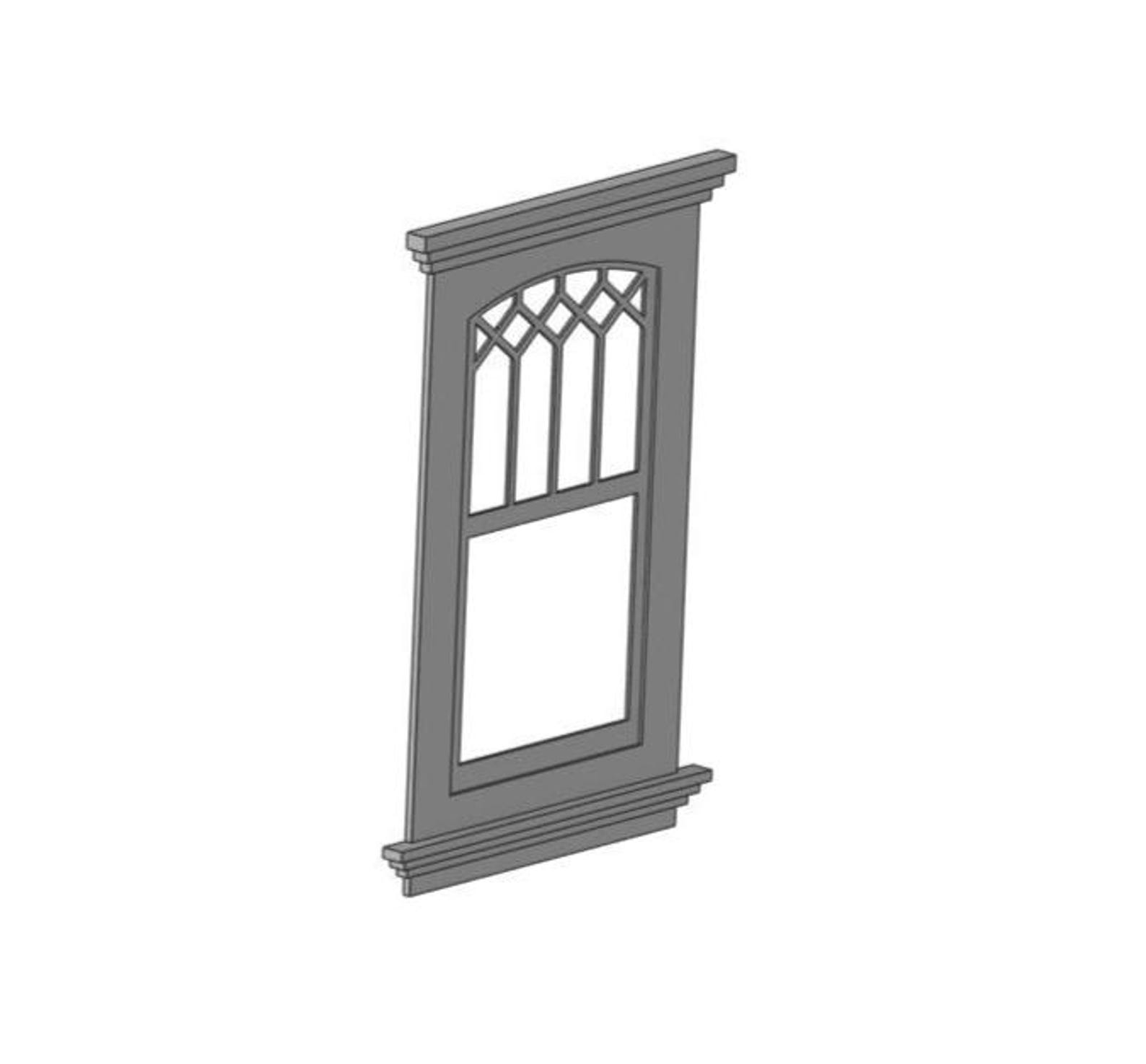 Window Stl Victorian Window STL 1:12 Scale Dollhouse Window for 3D Printing - Etsy