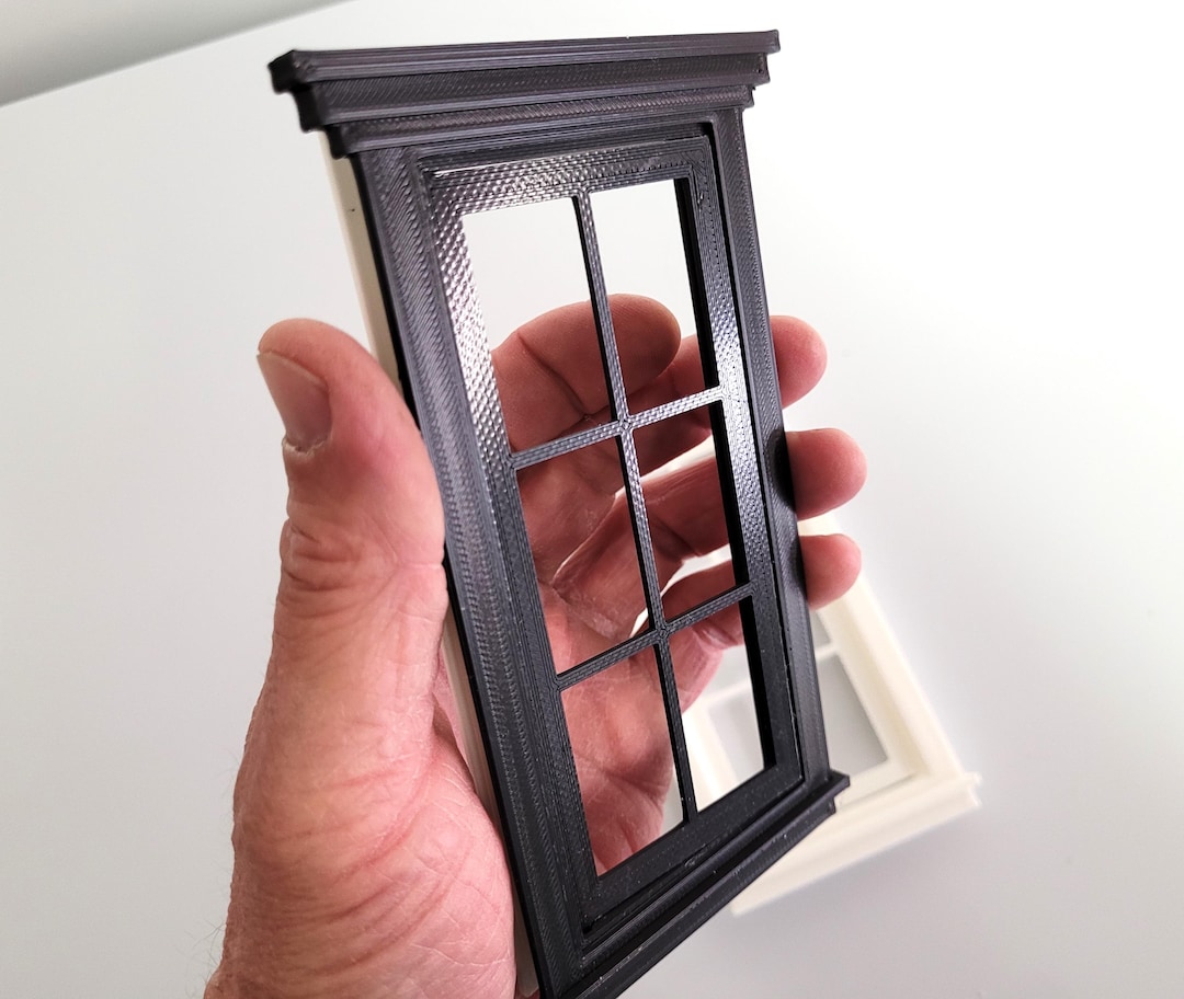 Window Stl Dollhouse Window STL - 1 12 Scale Miniature Window 3D Print Files - Etsy