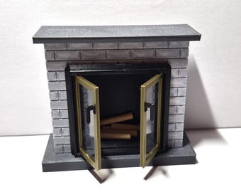 1:48ミニチュア暖炉 - Etsy 日本