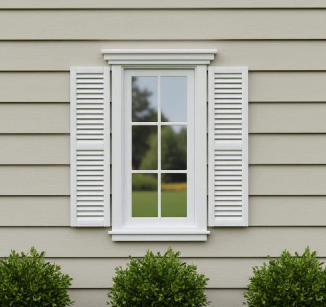 Louvered Shutters STL 1 12 Scale Dollhouse Miniature 3D Print Files - Etsy