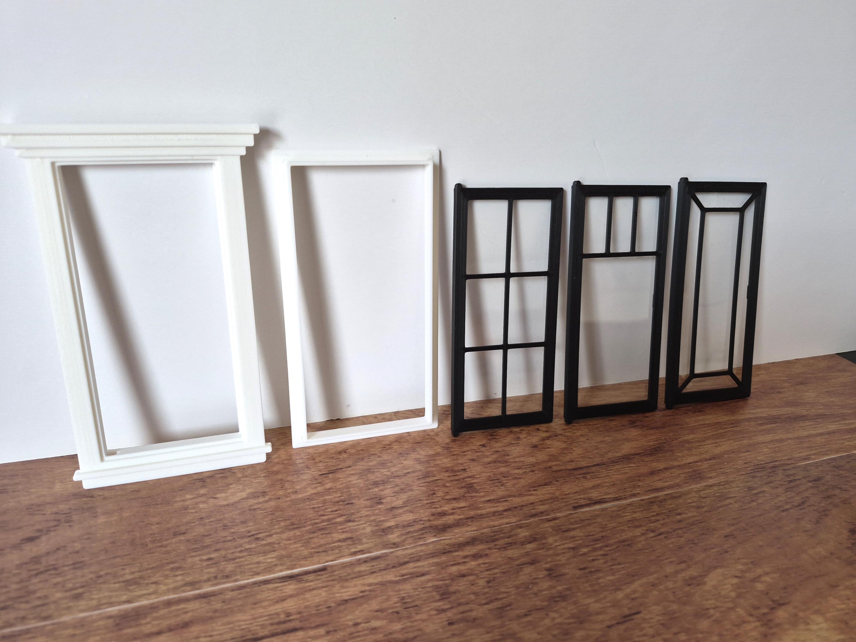 Window Stl Dollhouse Window STL - 1 12 Scale Miniature Window 3D Print Files - Etsy
