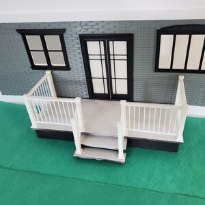 Dollhouse Railing, 1:12 Scale Miniature Dollhouse, 1 Inch Scale Railing ...