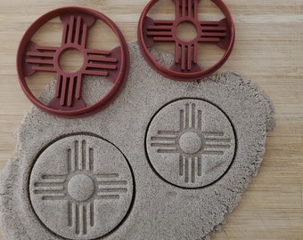 Bake with Style: Zia Custom Cookie Cutters - Emboss, Cut, and Decorate Your Way! 3D Printed Perfection!