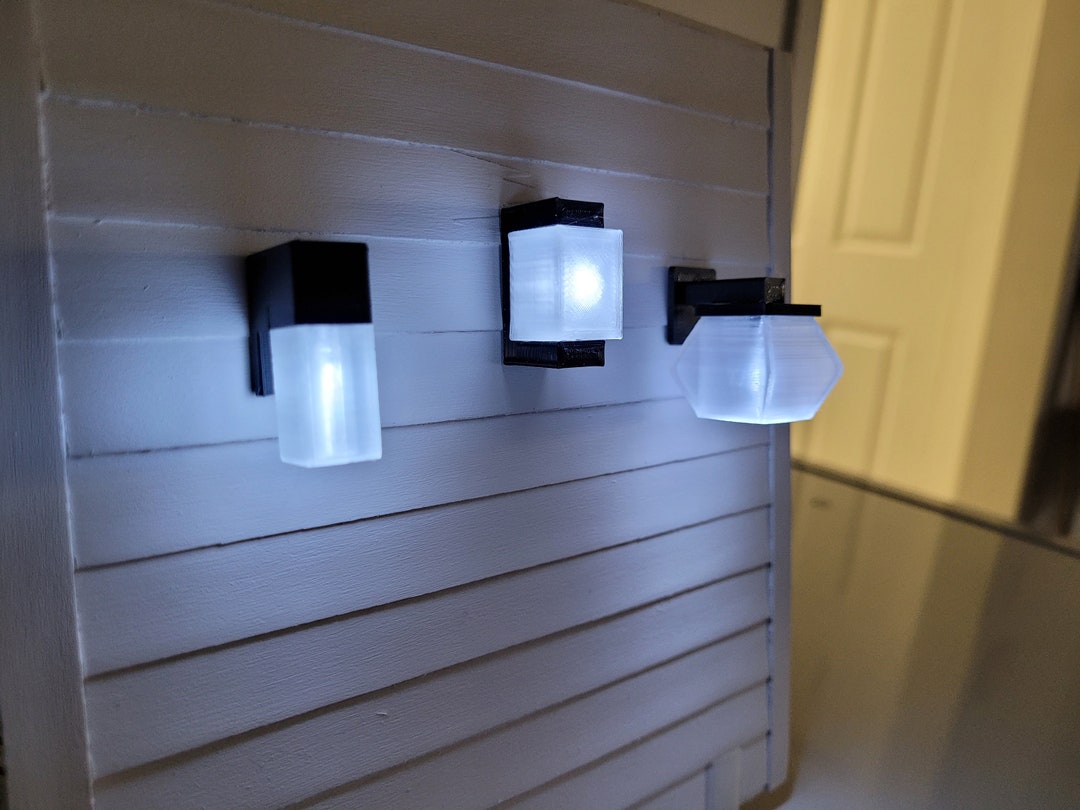 Tiny yet Mighty Dollhouse Porch Light Dazzling Craft Supplies for