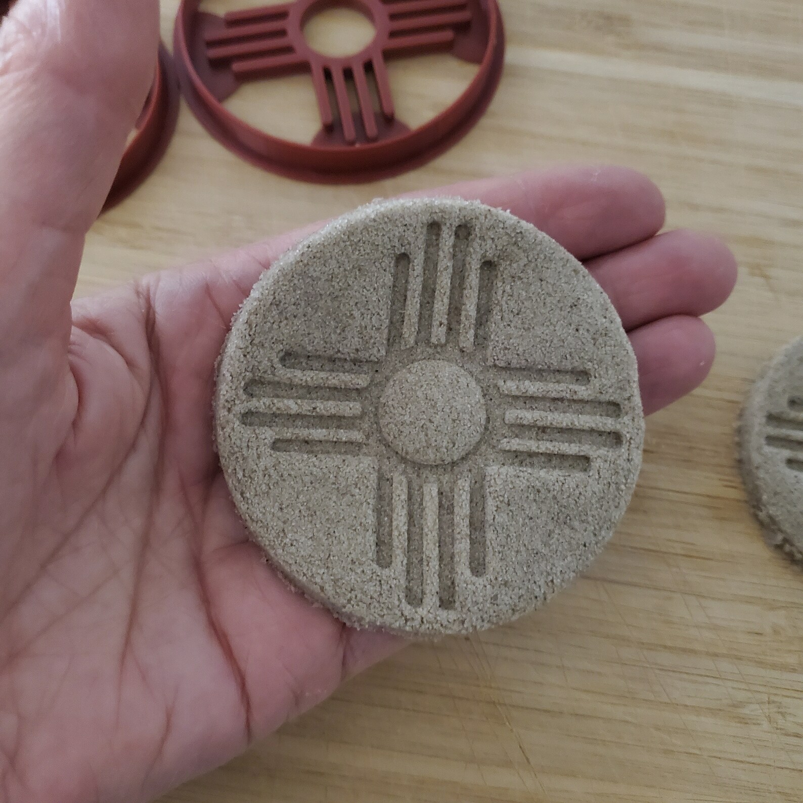 Zia Cookie Cutter Polymer Clay Cutter 3d Printed Cutter 3d Etsy