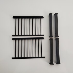Dollhouse Railing, 1:12 Scale Miniature Dollhouse, 1 Inch Scale Railing ...