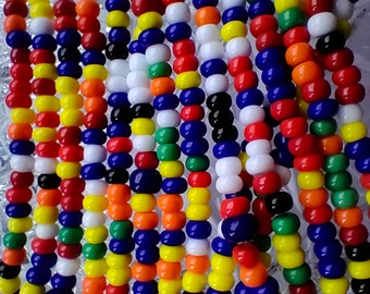 Cuentas de vidrio checo, rocallas para joyería, tamaño 6/0, 8/0