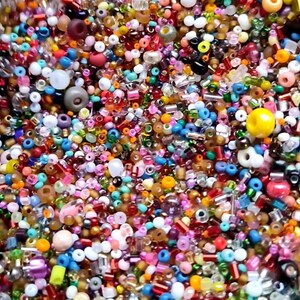 Czech Glass Seed Beads Mix Multicolor Rocailles Beads Jewelry Making Supplies 20g 50g 100g image 3