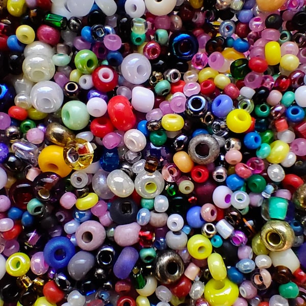 Vintage Seed Beads Etsy